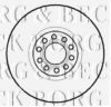 BORG & BECK BBD5734S Brake Disc